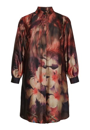 63388 - Deep Red w Meadow flowers - Extra 1